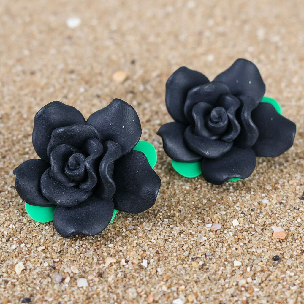 Clay flowers for diy