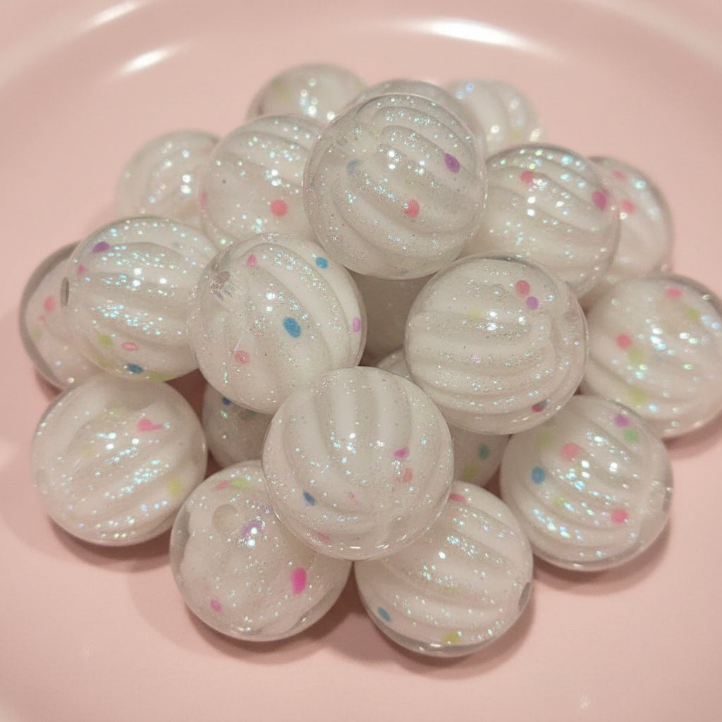 16mm luminous beads set of 6 for jewellery making | Beadtacular