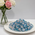Resin flower 16mm beads - set of 5
