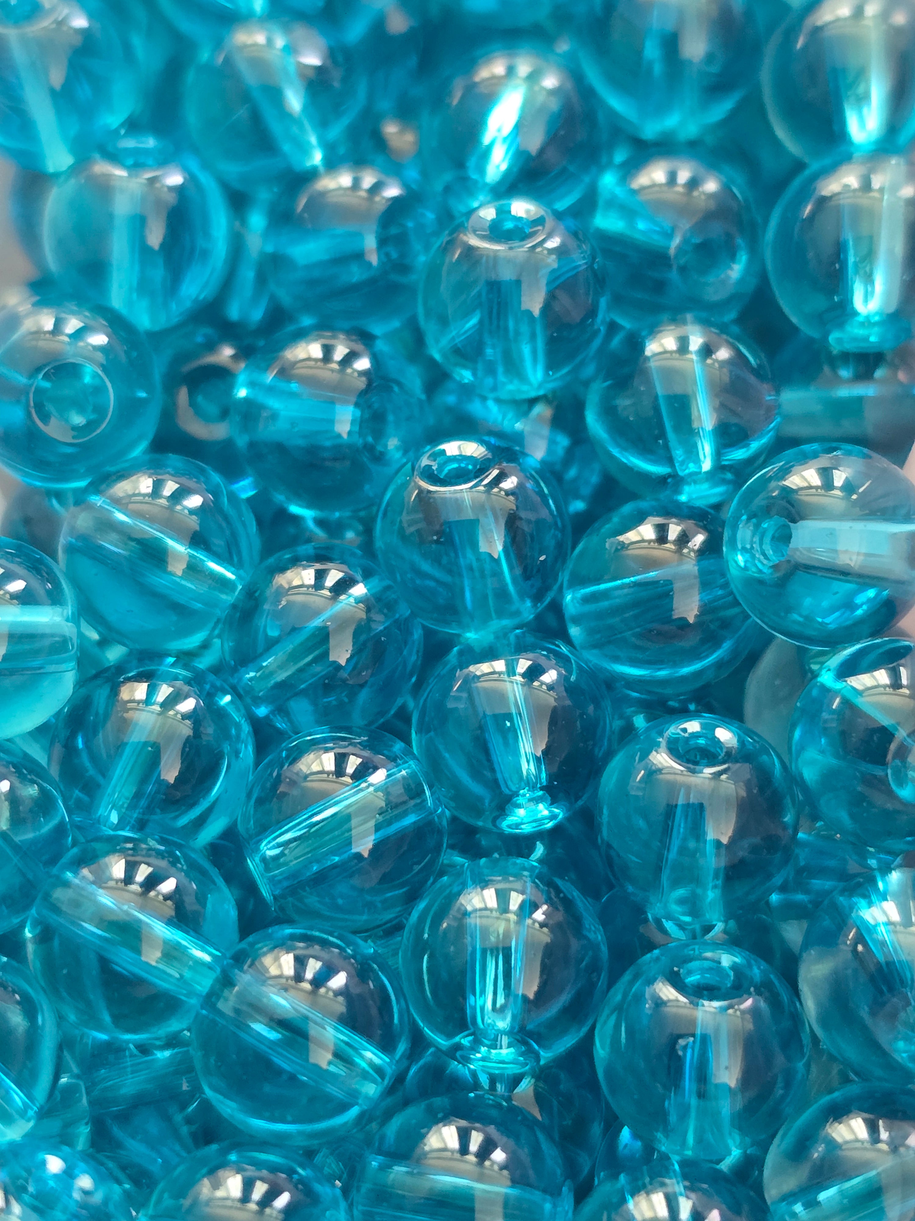 8mm Glass beads - 25g for £1.30