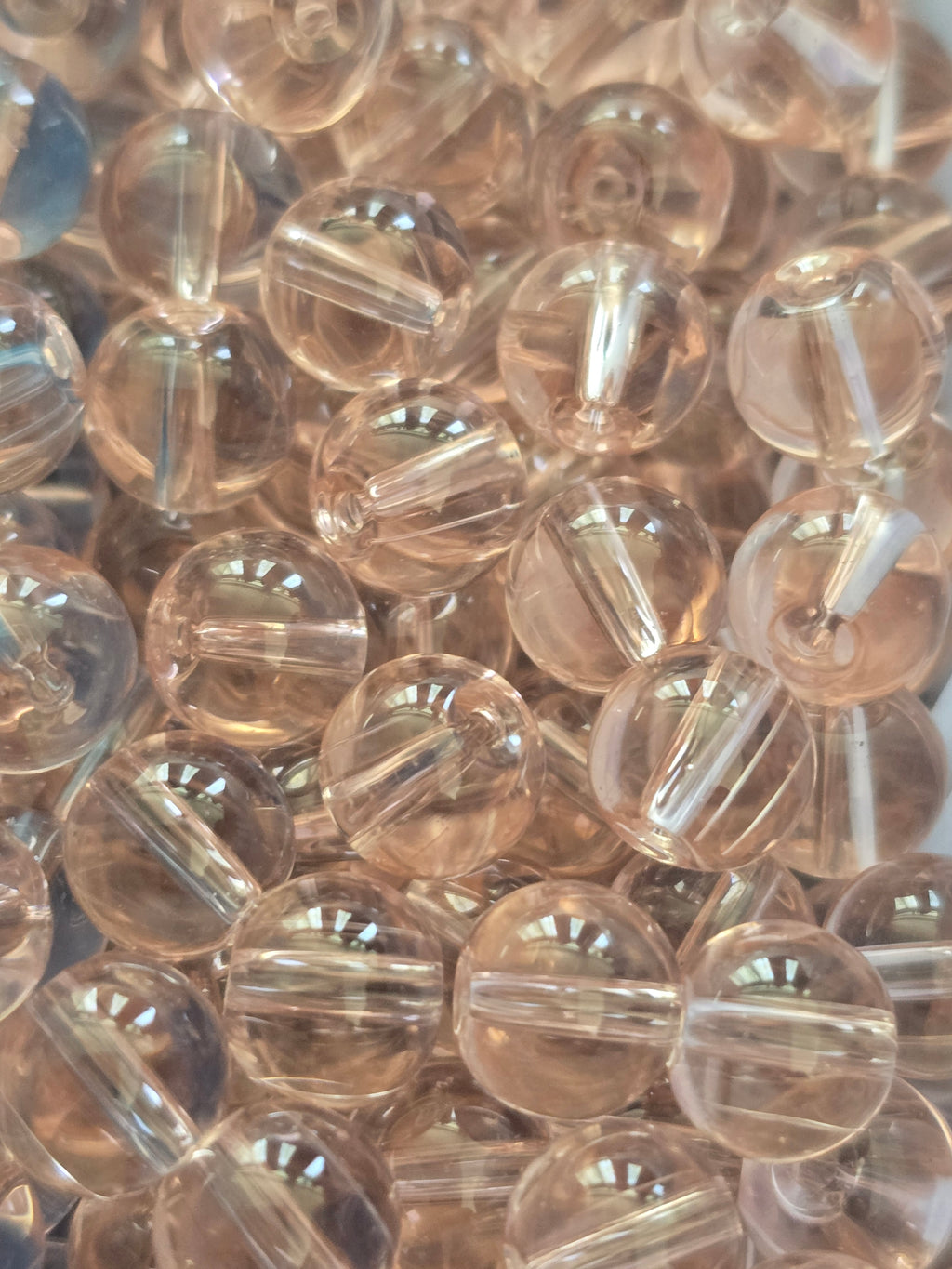 8mm Glass beads - 25g for £1.30