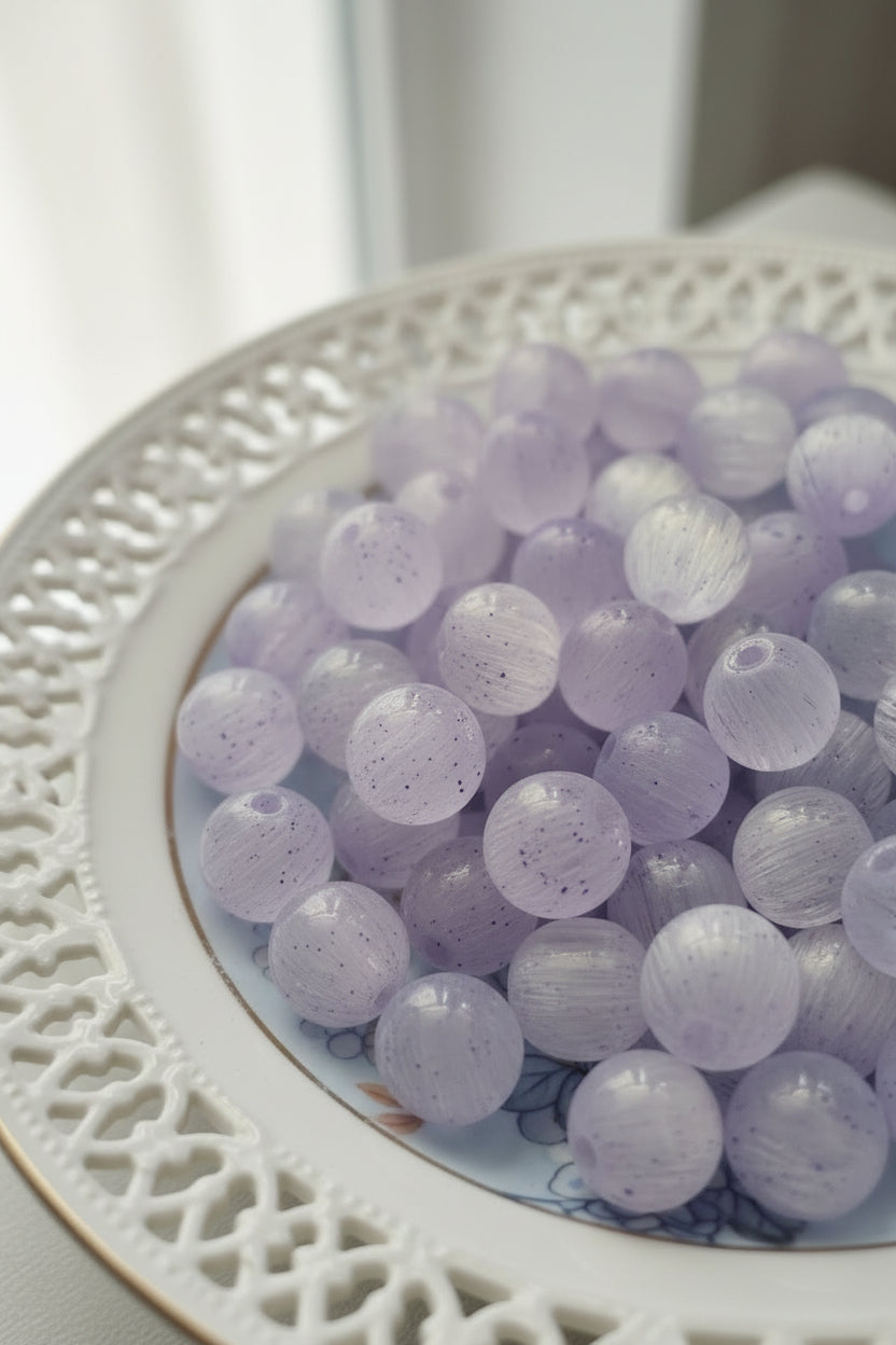 8mm Glass beads  - 25g for £1.30