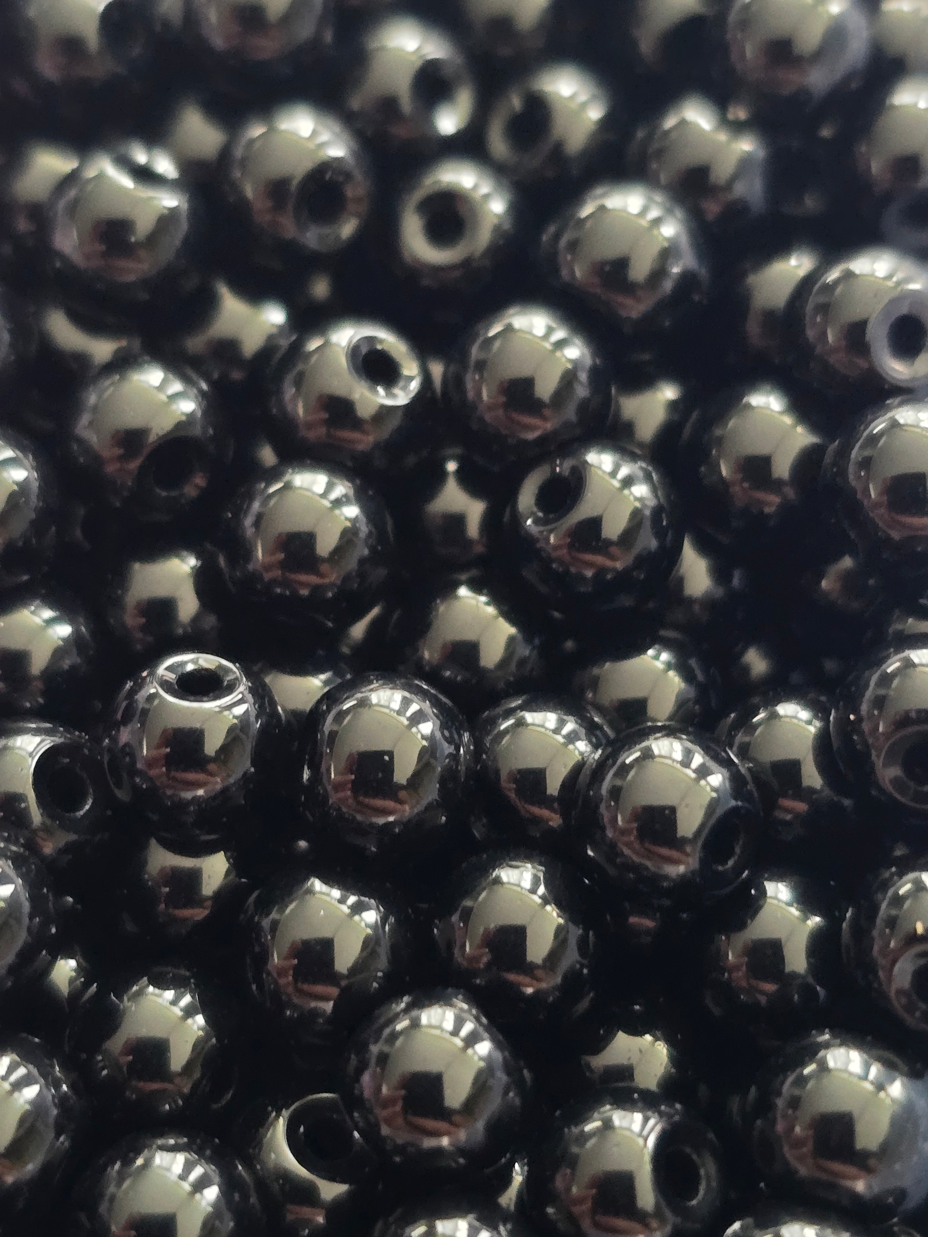 6mm glass beads 25g for jewellery making and crafts | Beadtacular