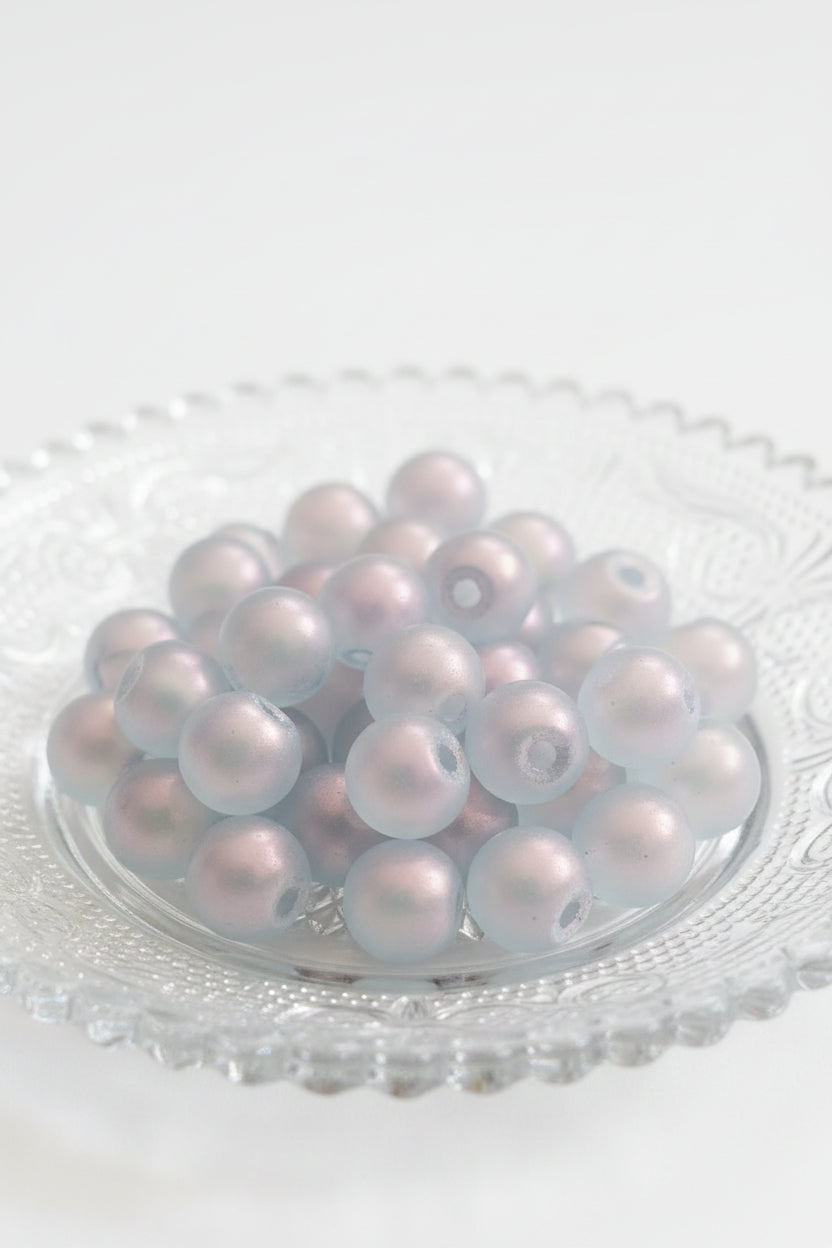 6mm Glass beads - 25g for £1.40