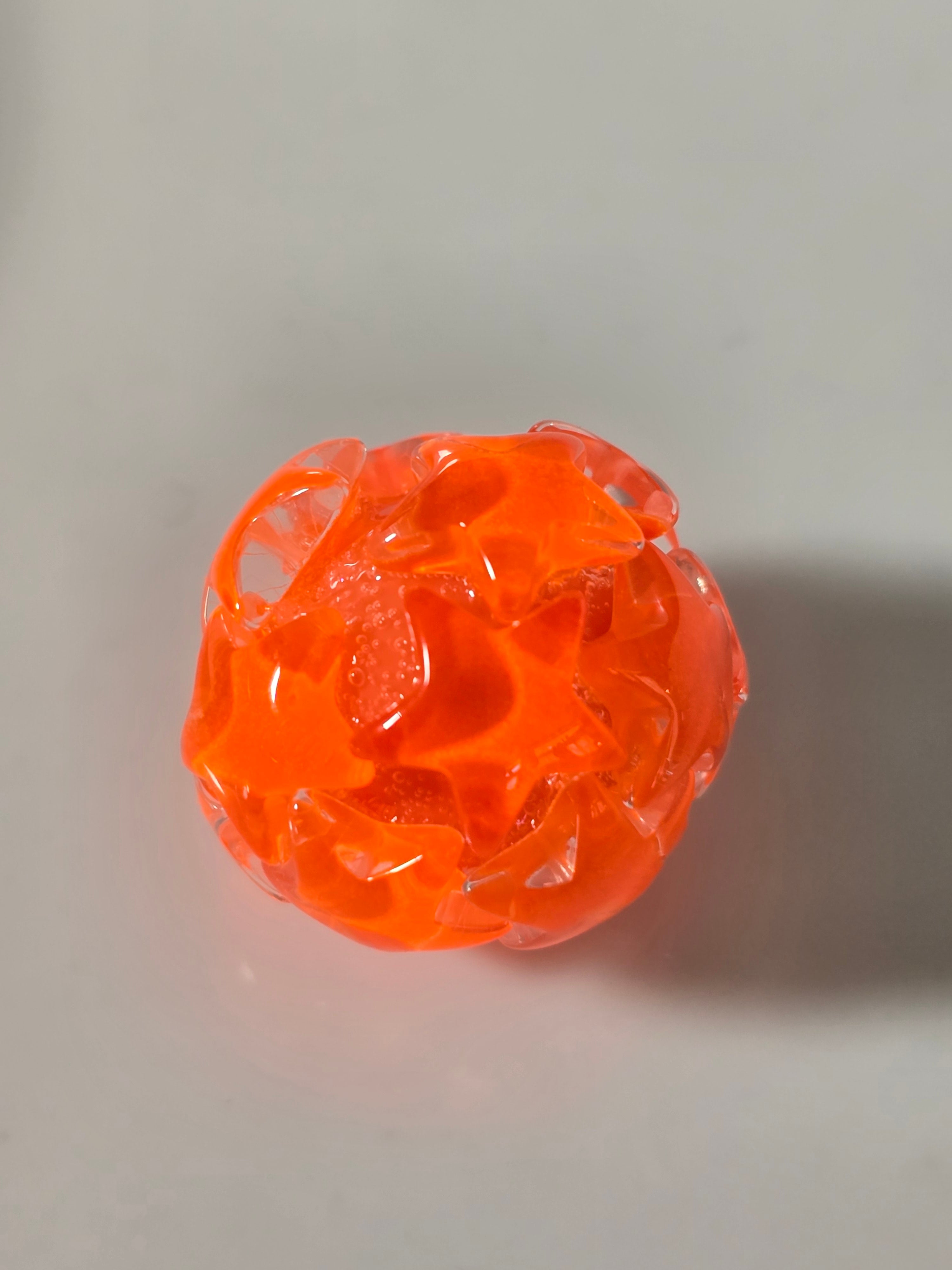 20mm bead adorned with glass stars