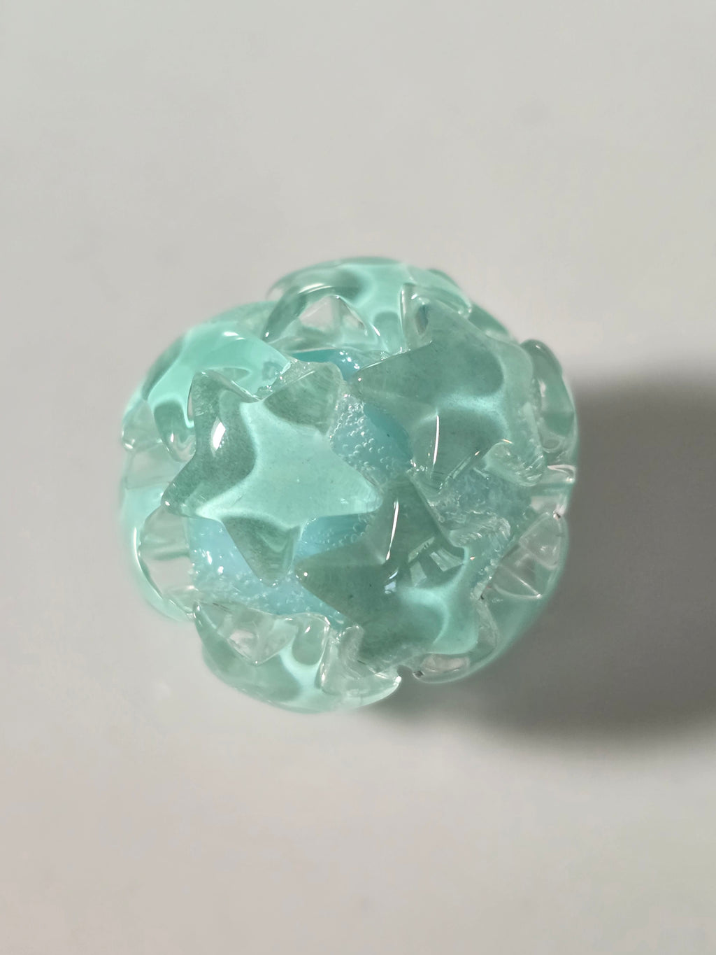 20mm bead adorned with glass stars