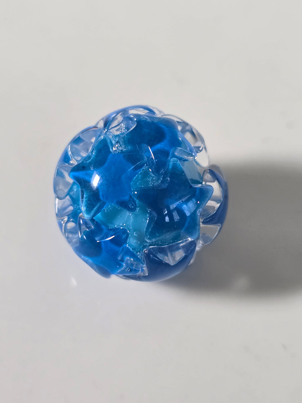 20mm bead adorned with glass stars