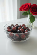 20mm resin beads with rose inside