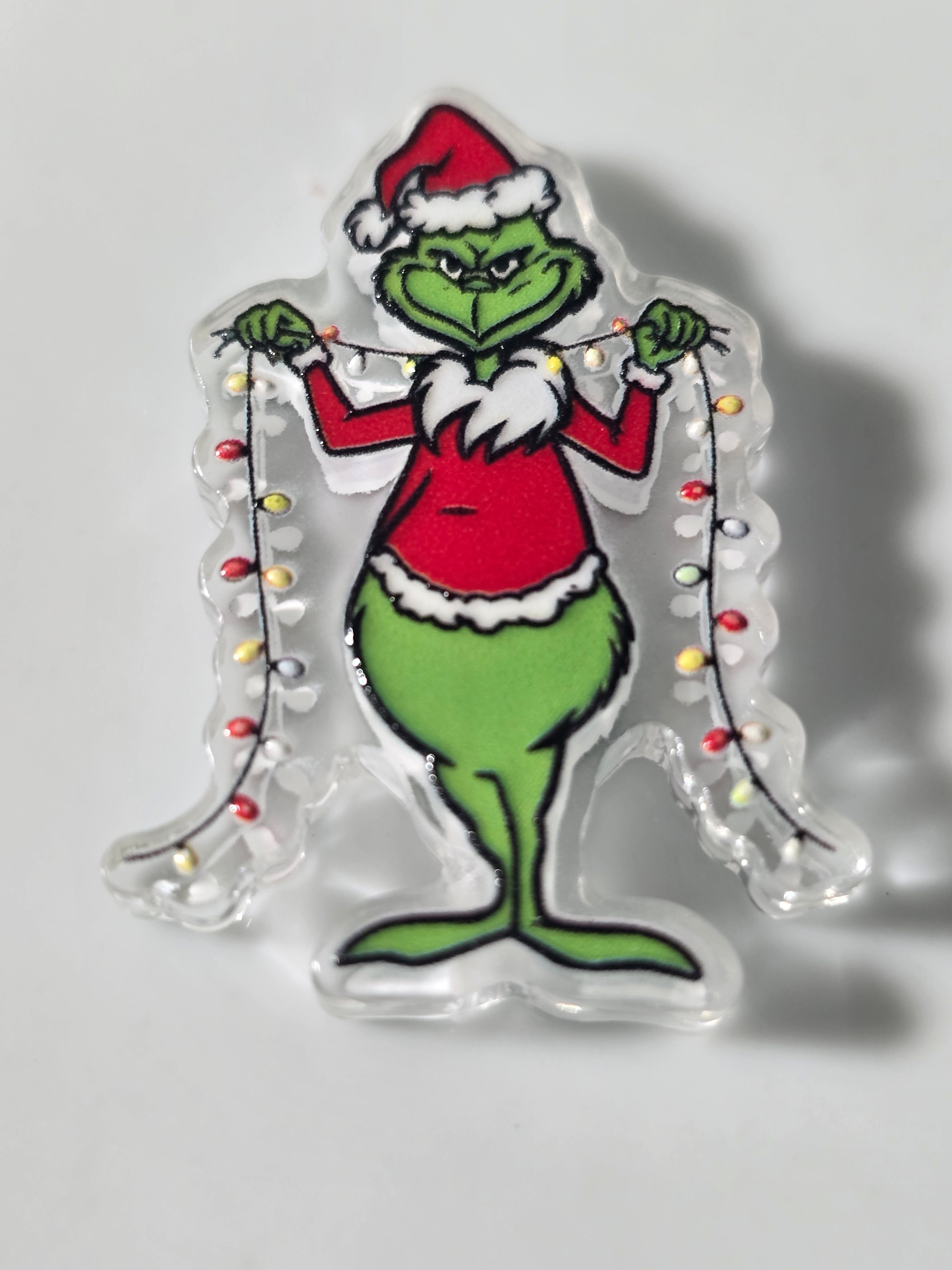 christmas acrylic beads