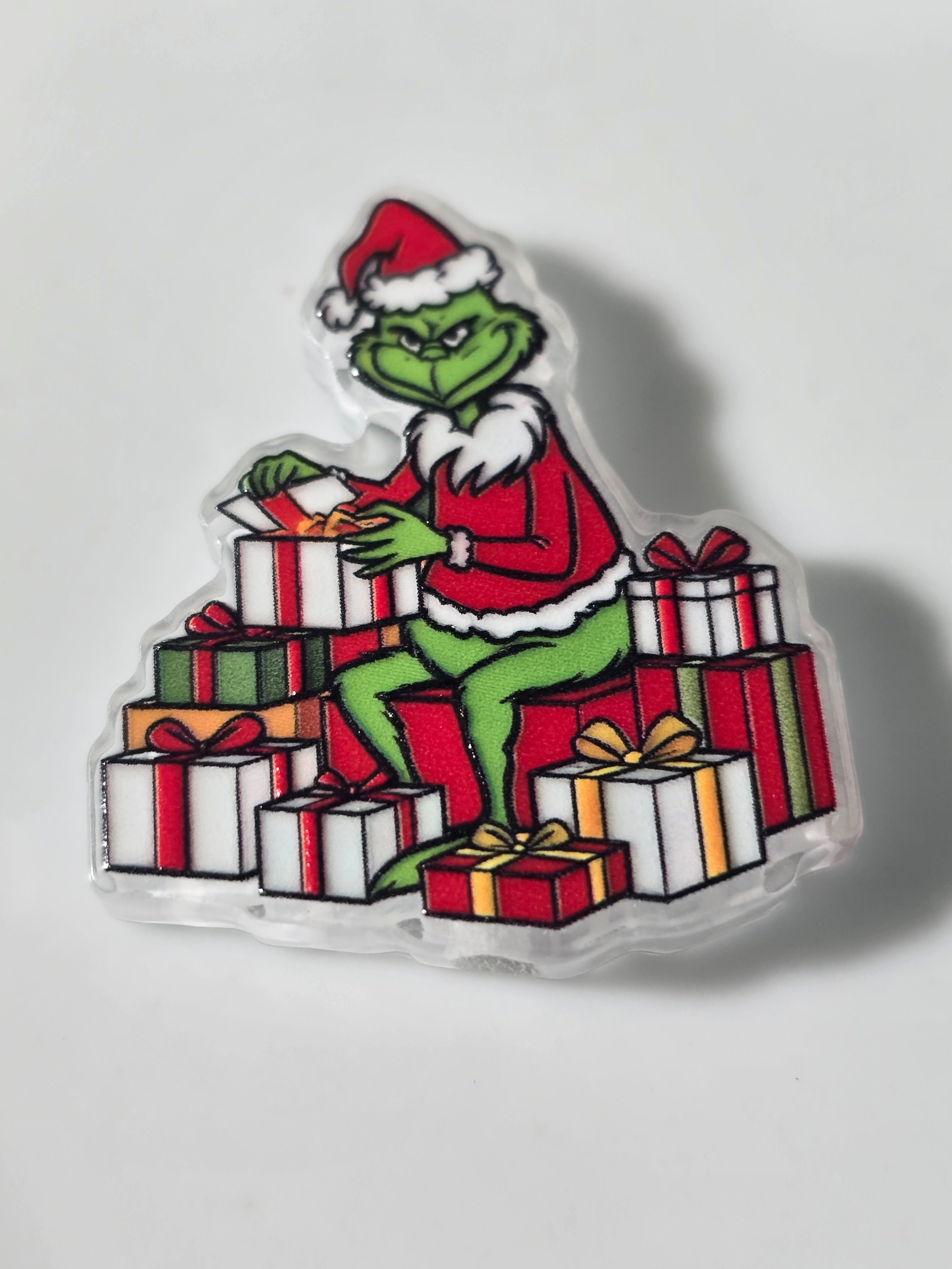 christmas acrylic beads