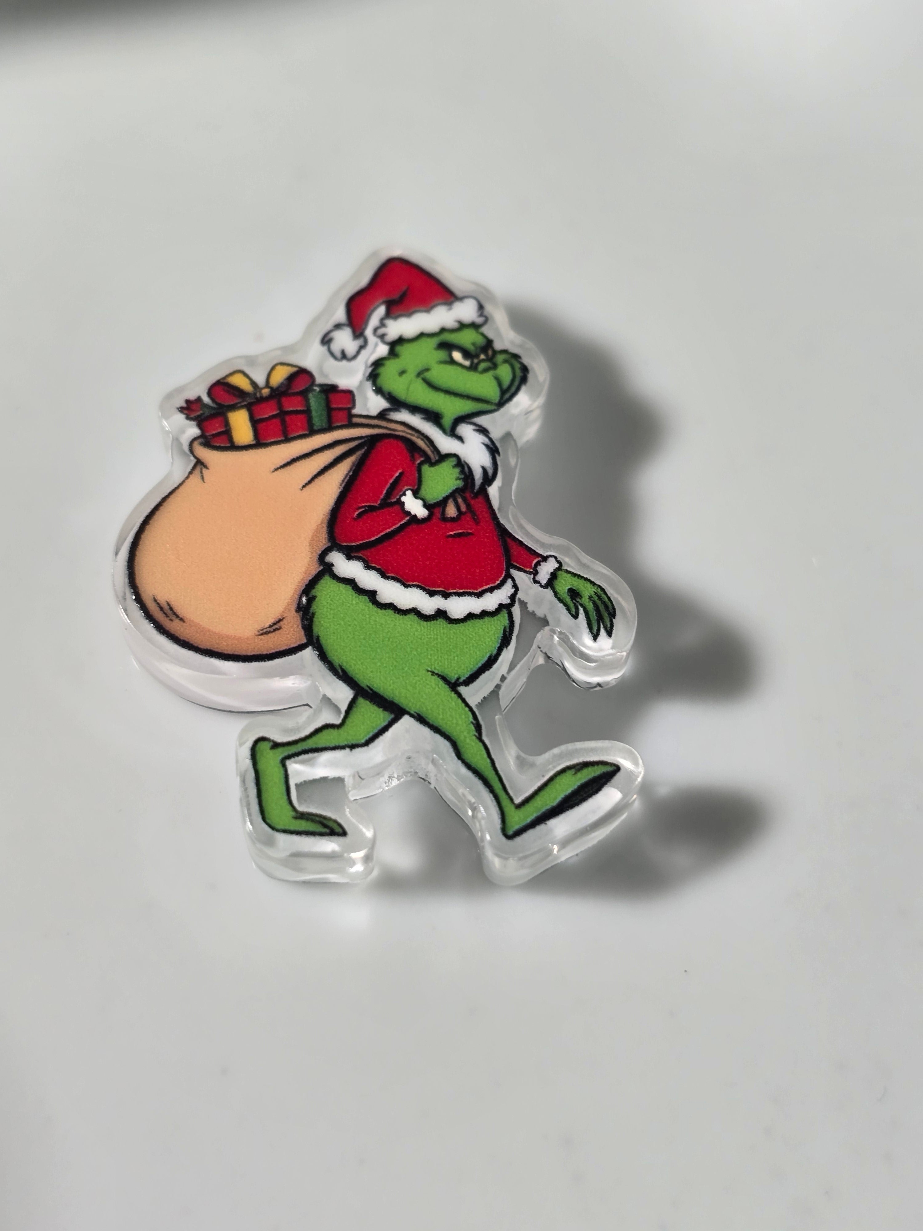 christmas acrylic beads