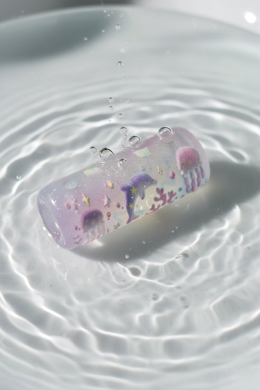 Acrylic 2 hole beads