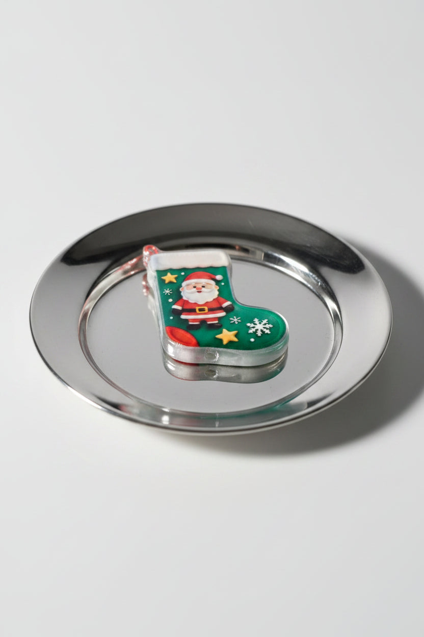 Christmas acrylic beads