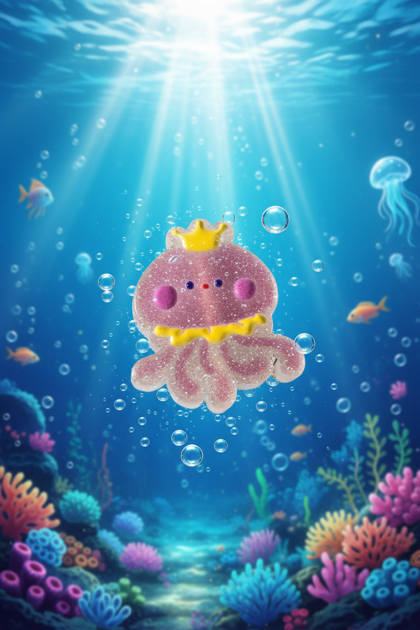 Sealife acrylic beads