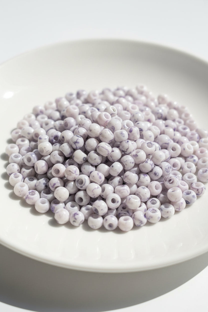 4mm picasso glass beads