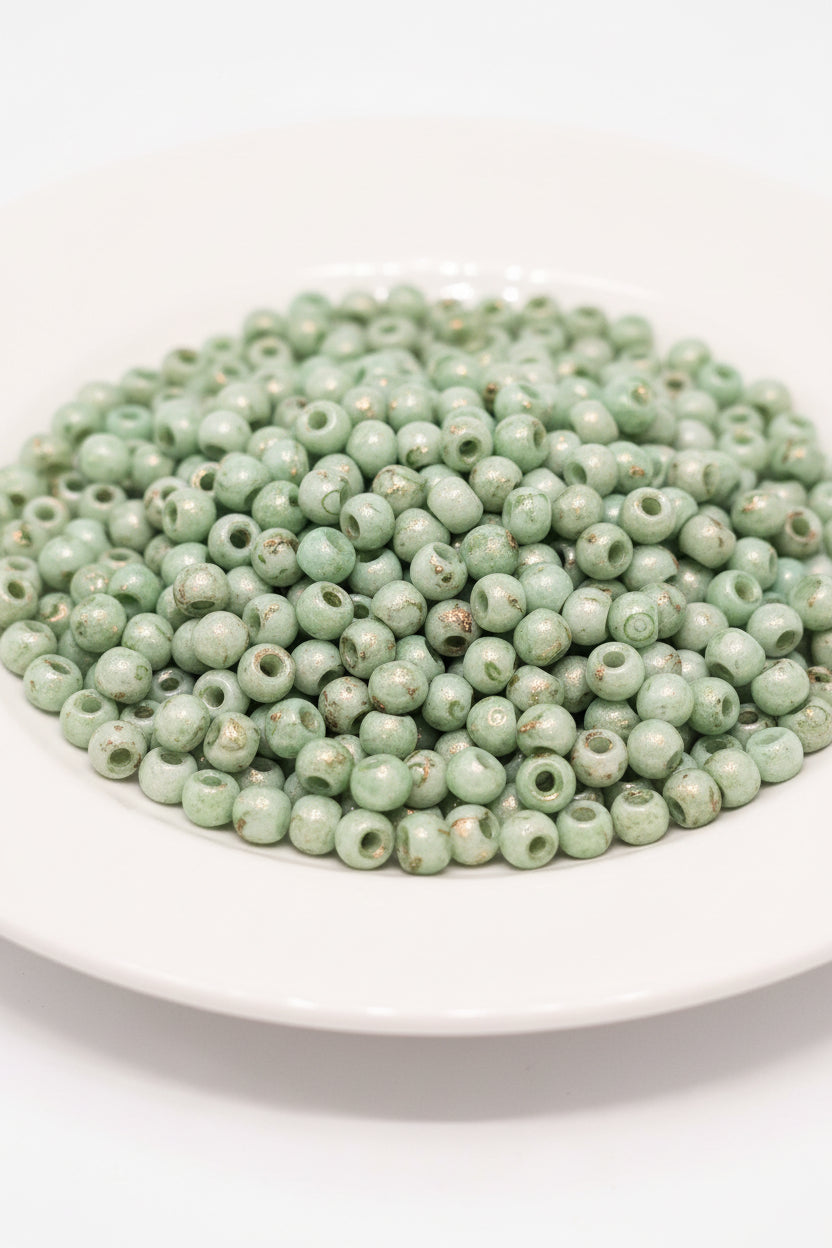 4mm picasso glass beads