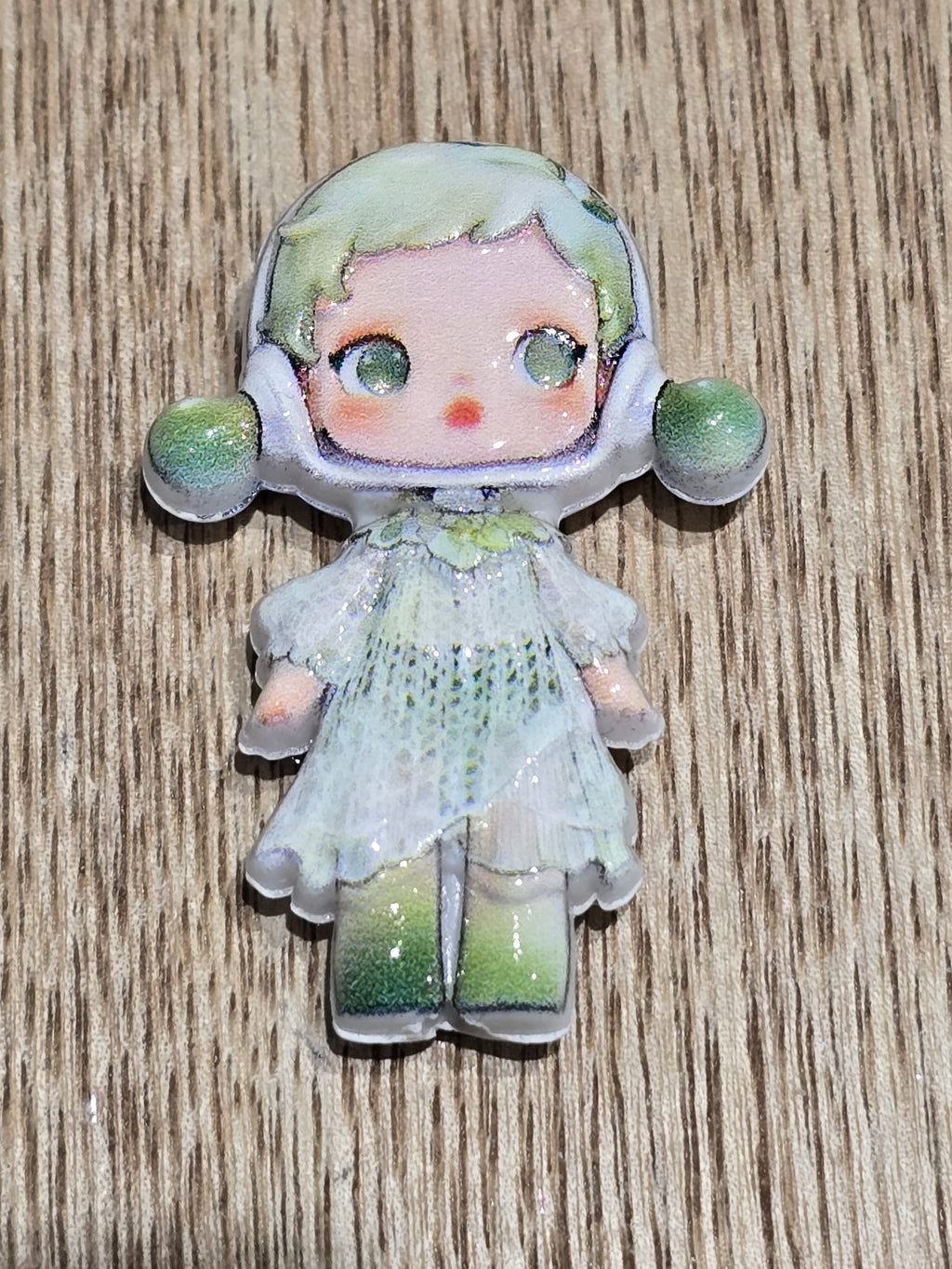 Cute girl beads -  approx 2 inches in height