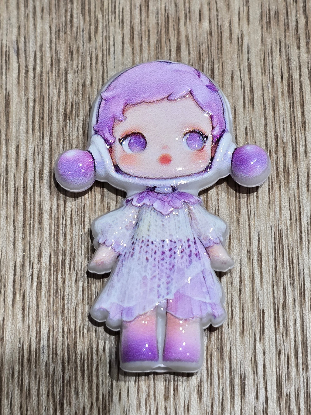 Cute girl beads -  approx 2 inches in height