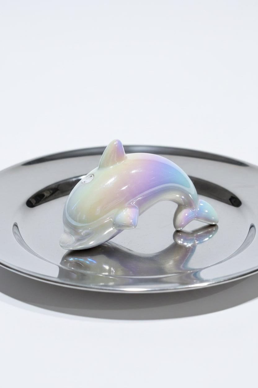 acrylic bead dolphin shaped