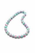 12mm picasso acrylic beads pink and purple