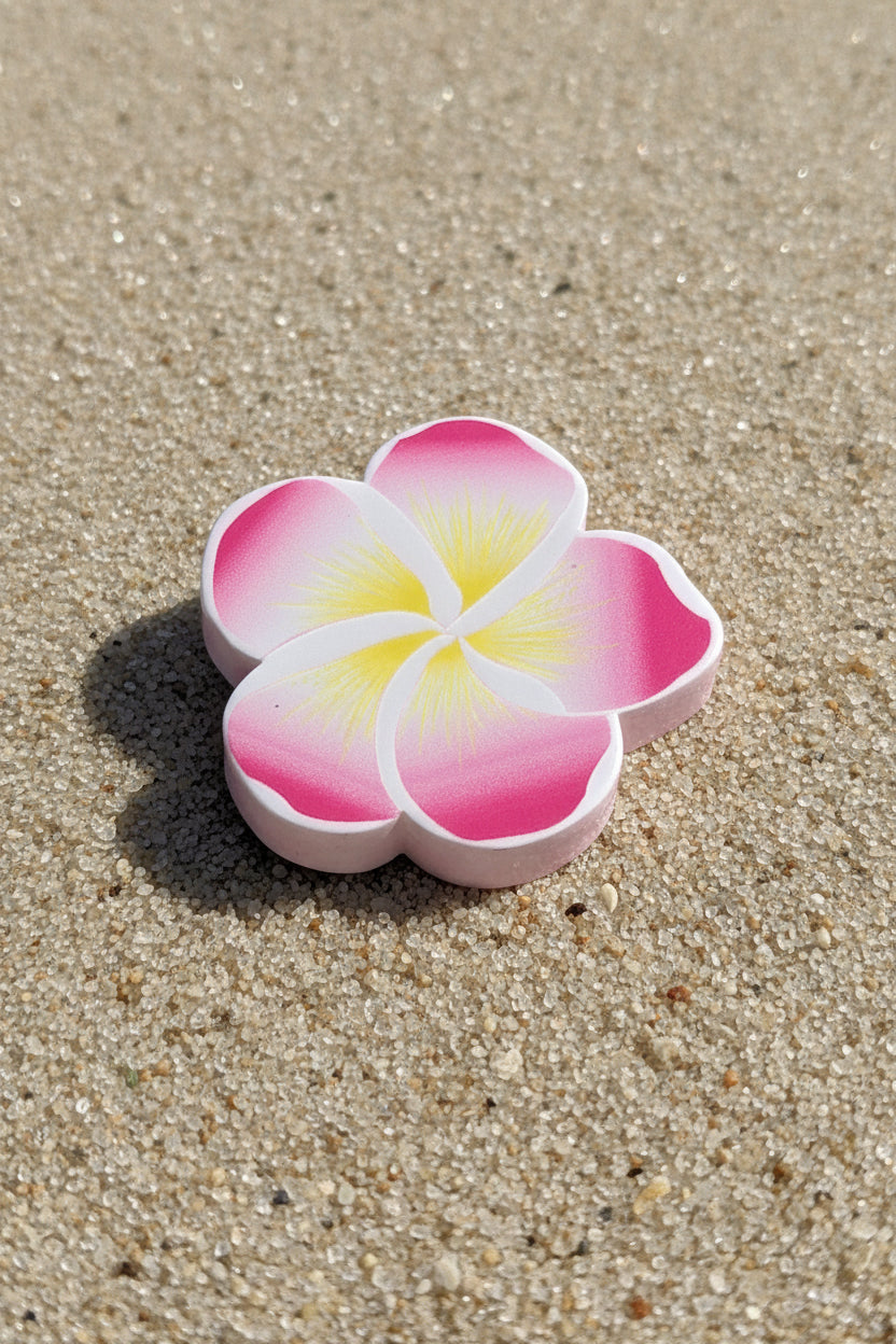 flower shaped acrylic bead