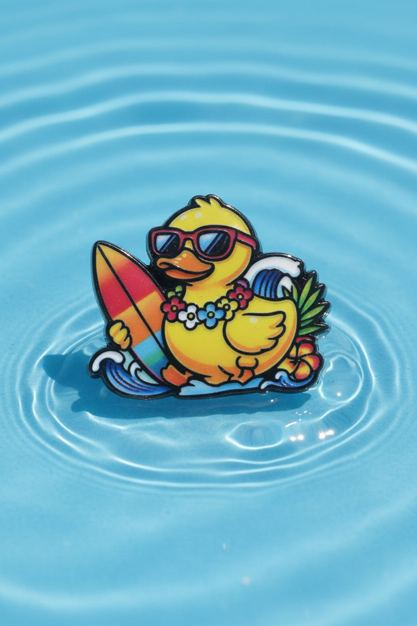 Duck acrylic bead for pens and keychains