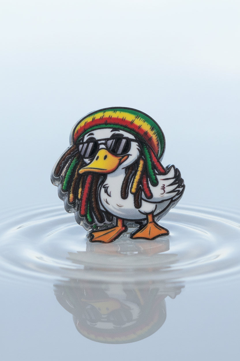 Duck acrylic bead for pens and keychains
