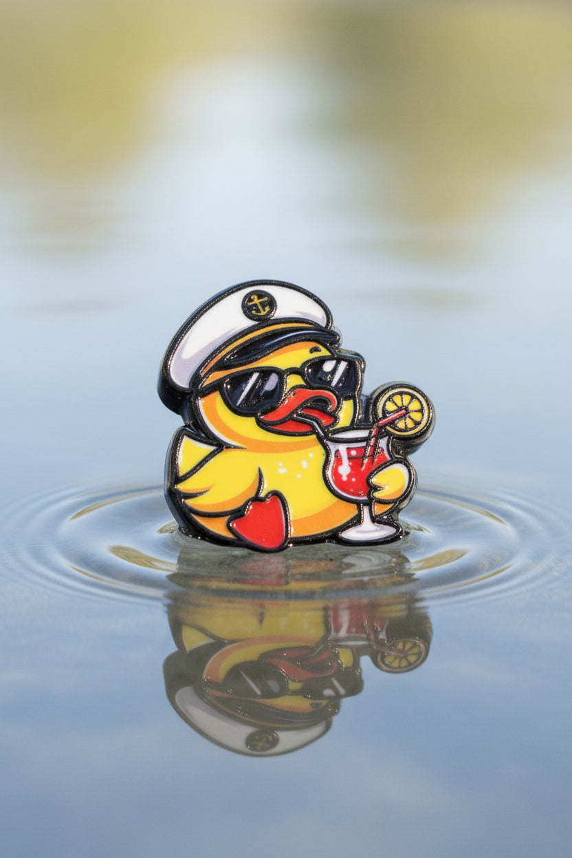 Duck acrylic bead for pens and keychains