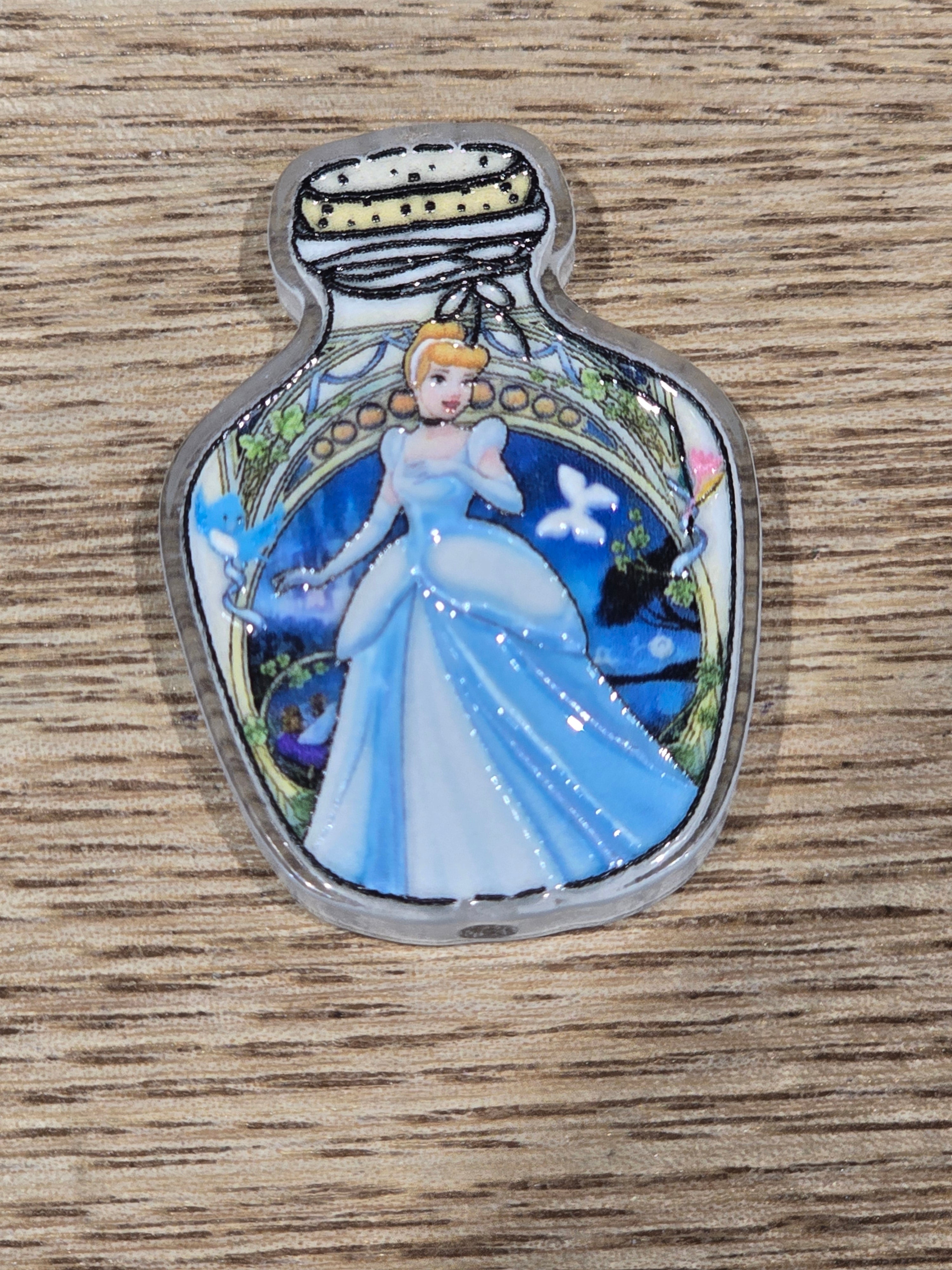princess style acrylic bead