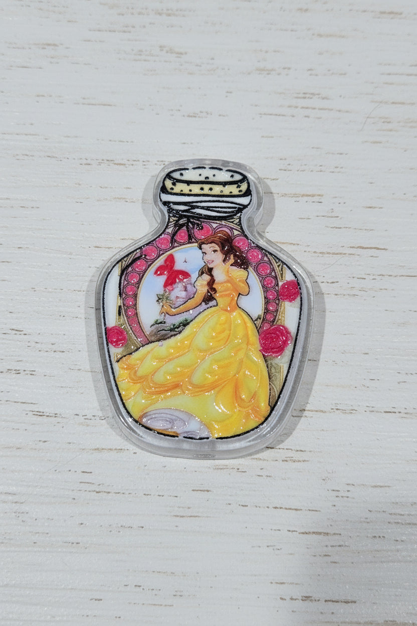 princess style acrylic bead