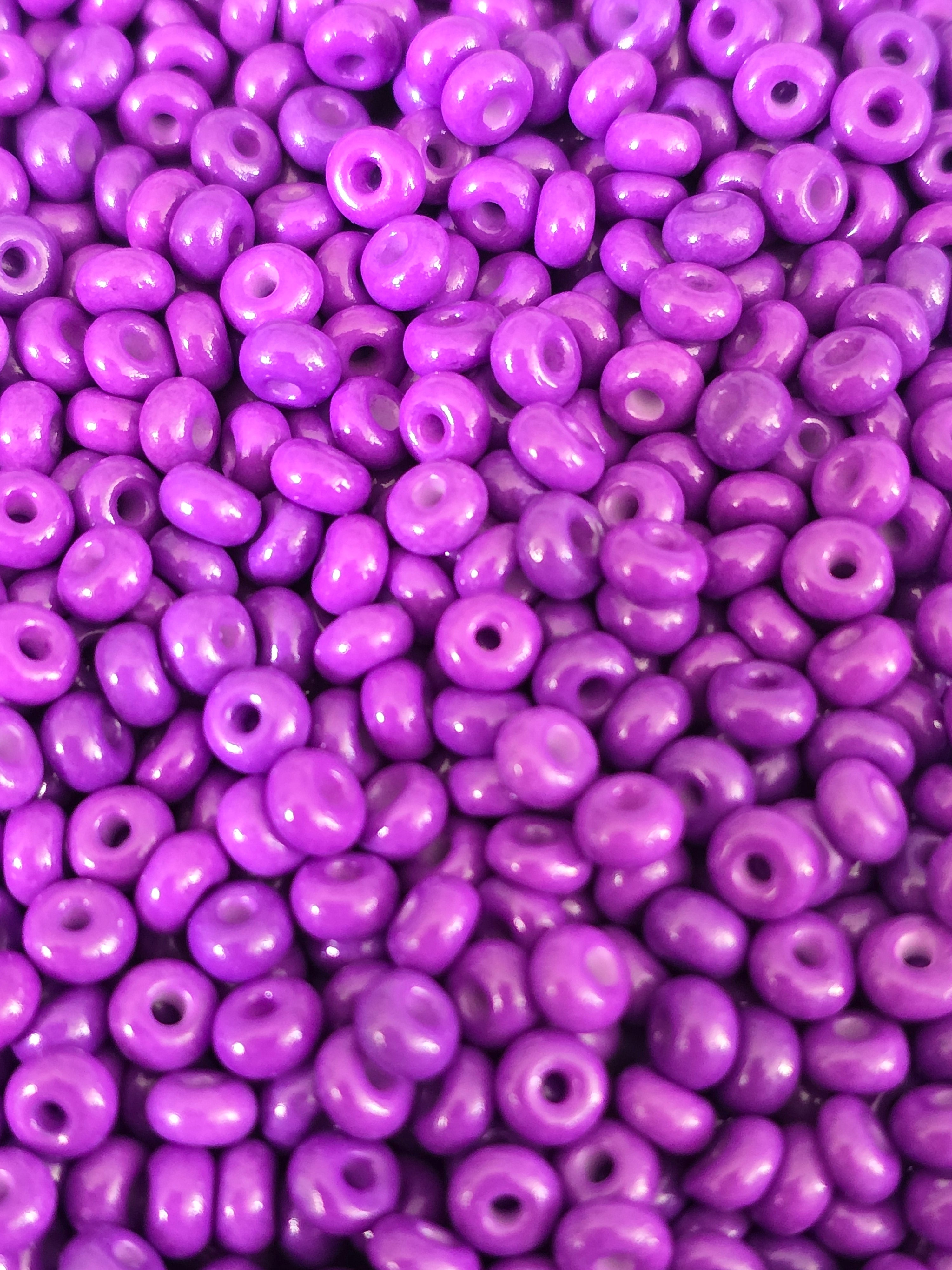 4mm Glass donut beads - 20g for £1.30