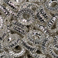 8mm Silver and Gold spacers - 20pcs for £1.20