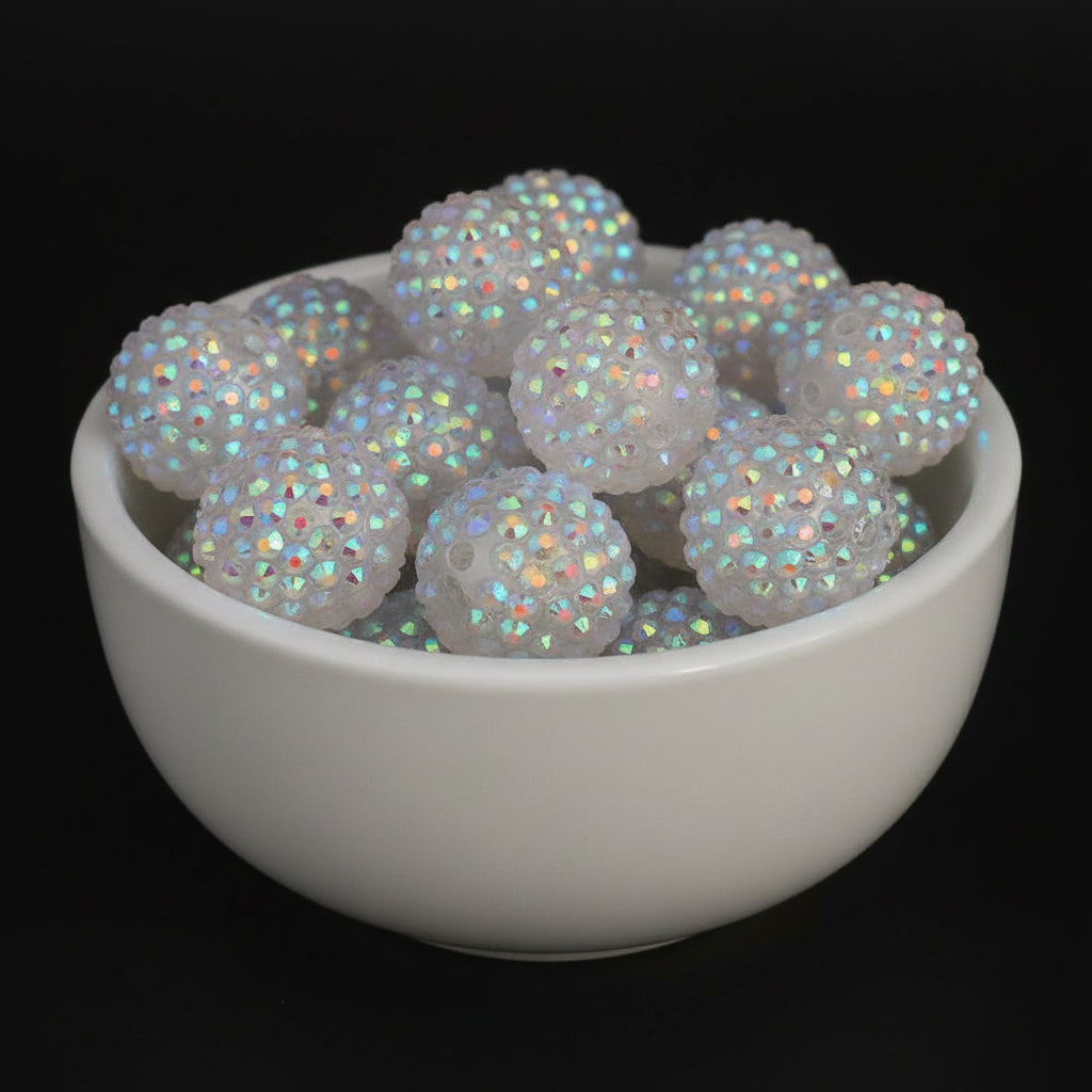 Rhinestone 20mm beads