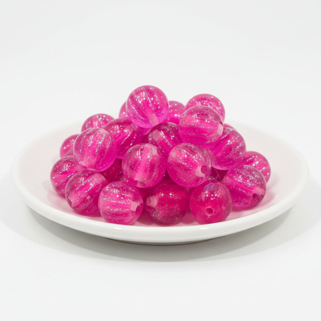 16mm luminous beads set of 6 for jewellery making | Beadtacular