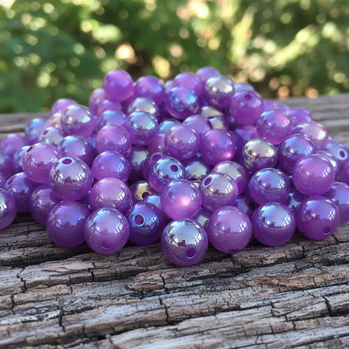 12mm Cat eye bead - set of 10