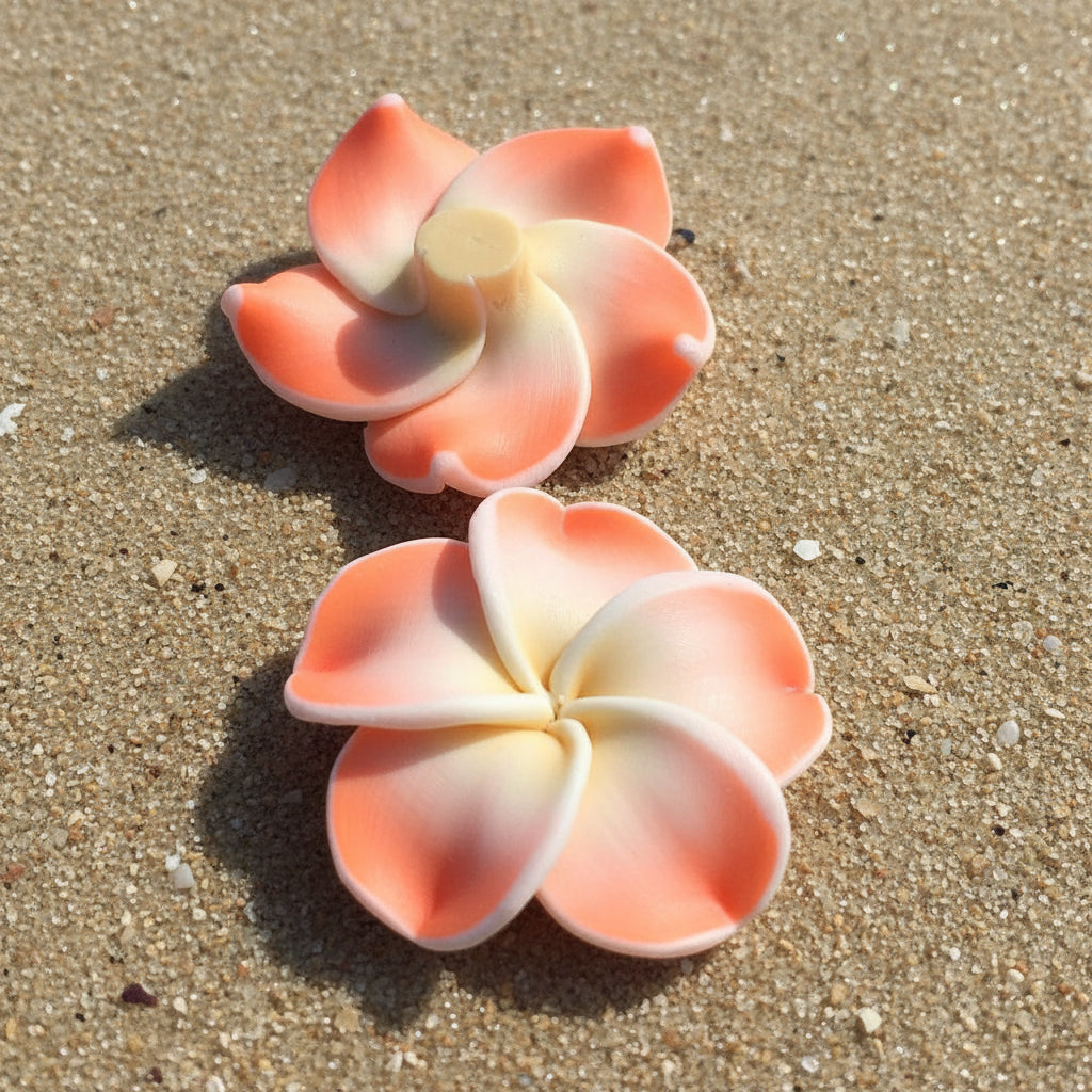 Clay flowers for diy