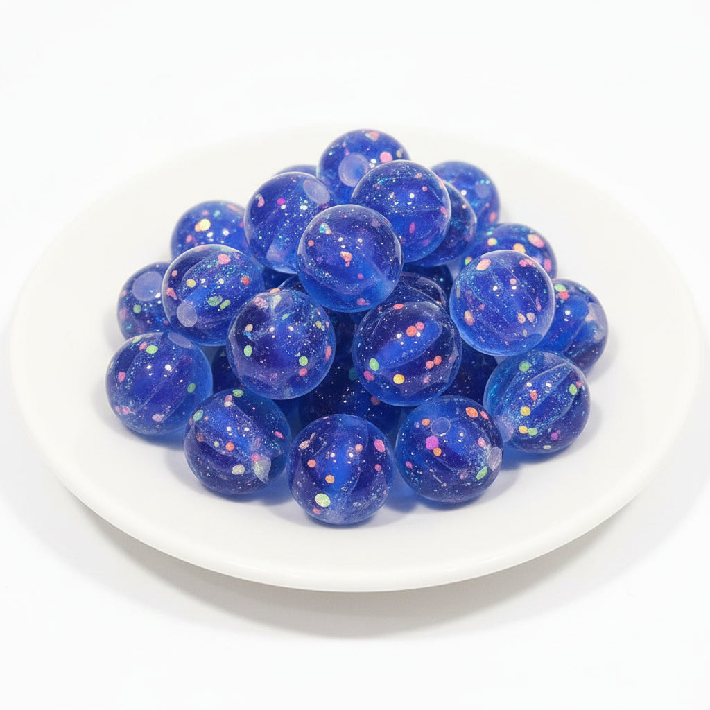 16mm luminous beads set of 6 for jewellery making | Beadtacular
