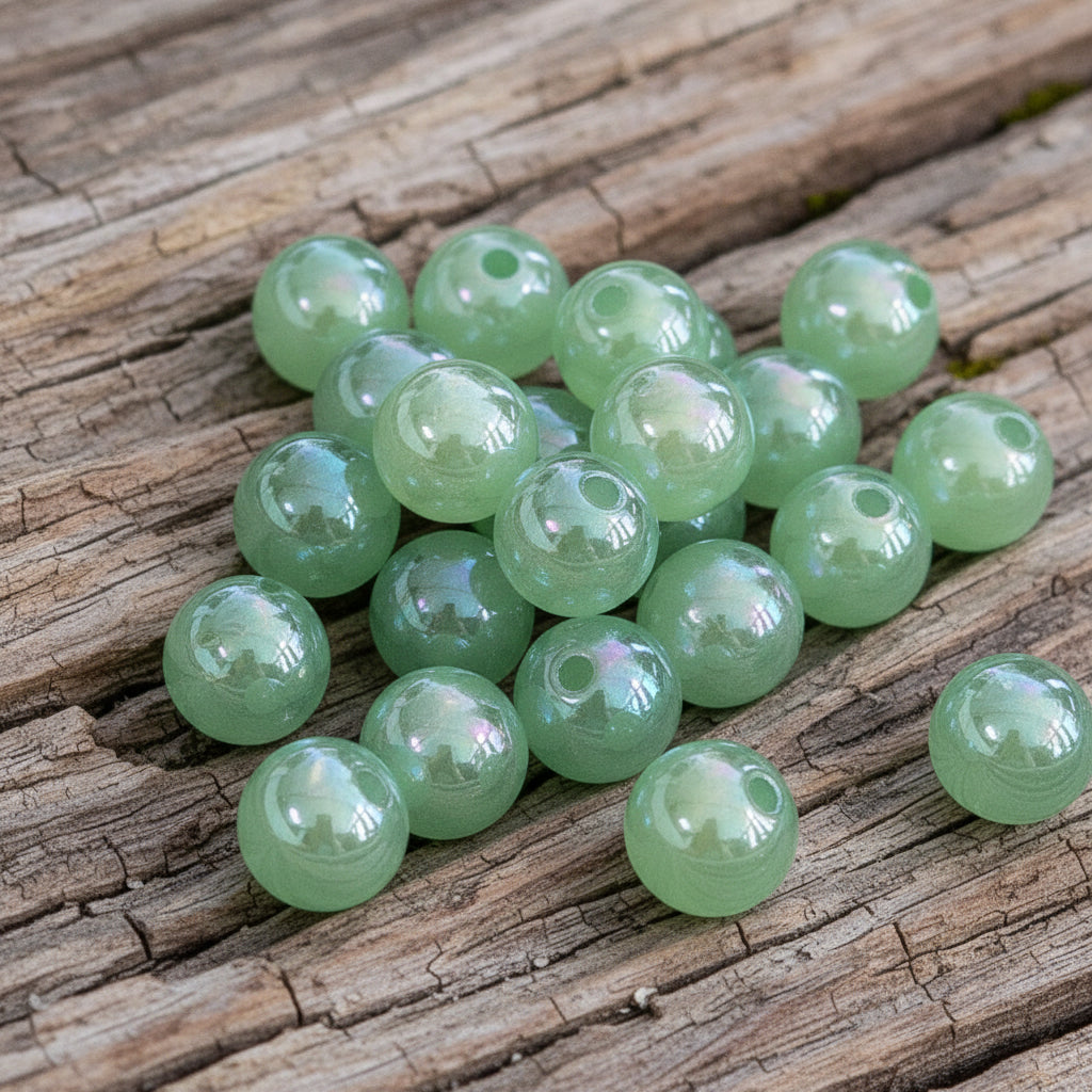 12mm Cat eye bead - set of 10