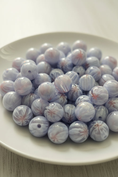 10mm resin beads - set of 10