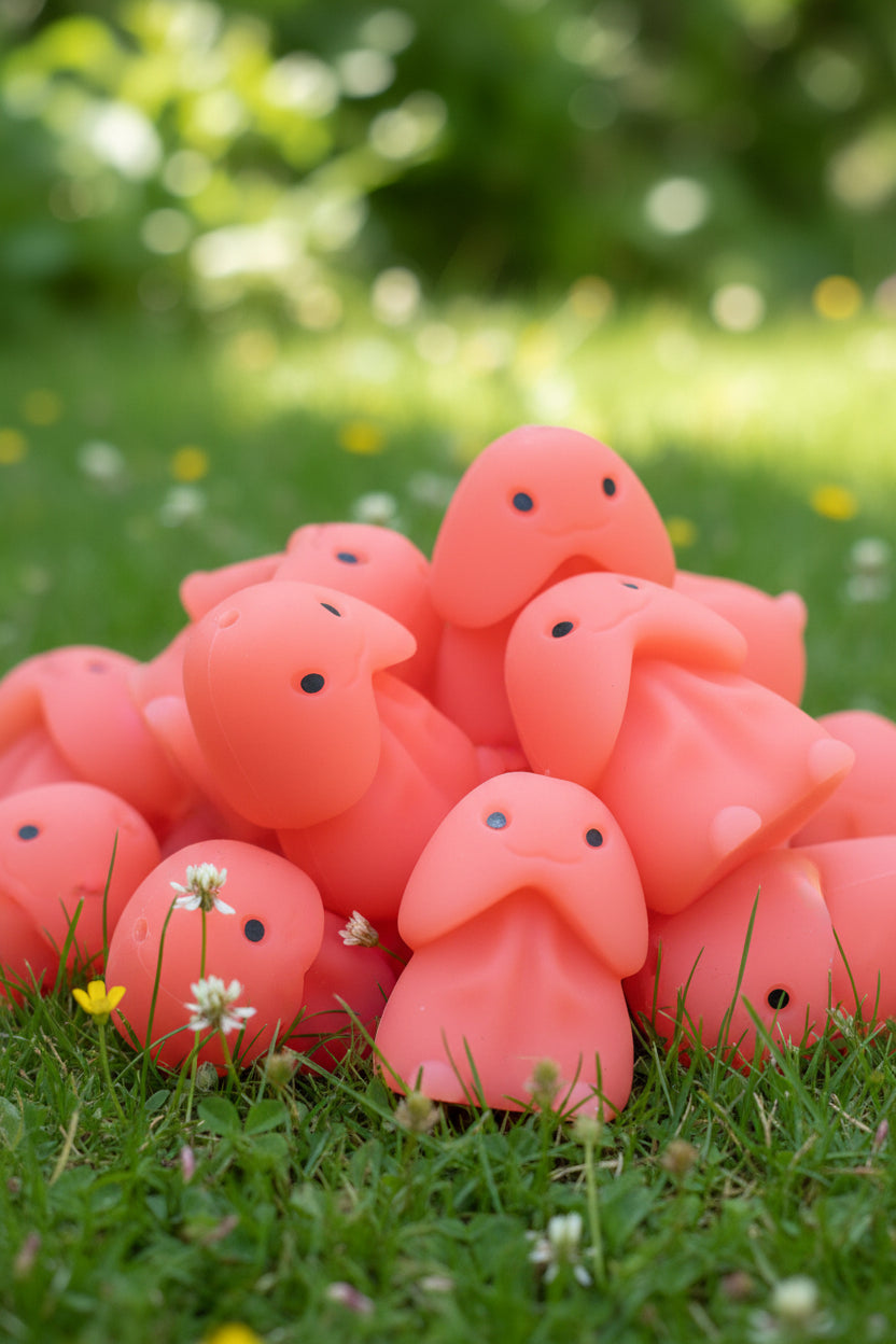 Cute silicone ding dings