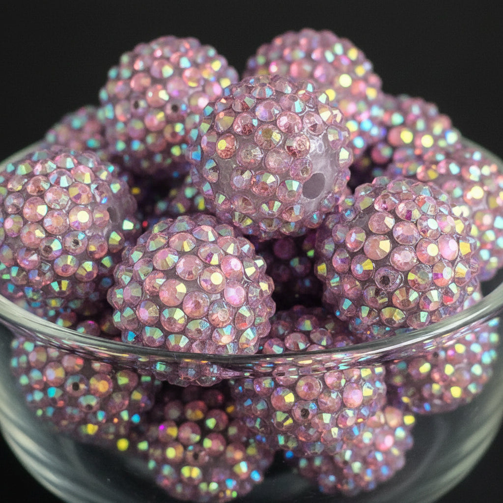 Rhinestone 20mm beads