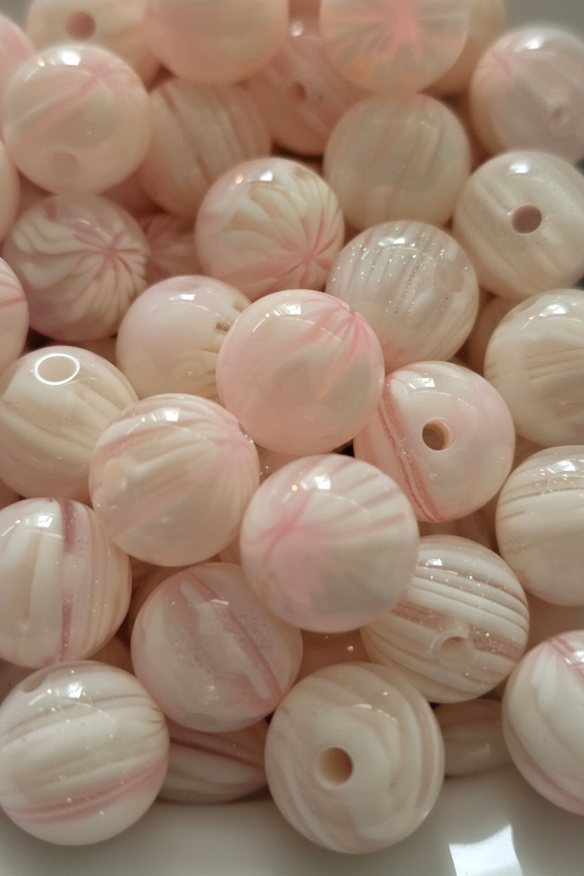 10mm resin beads - set of 10