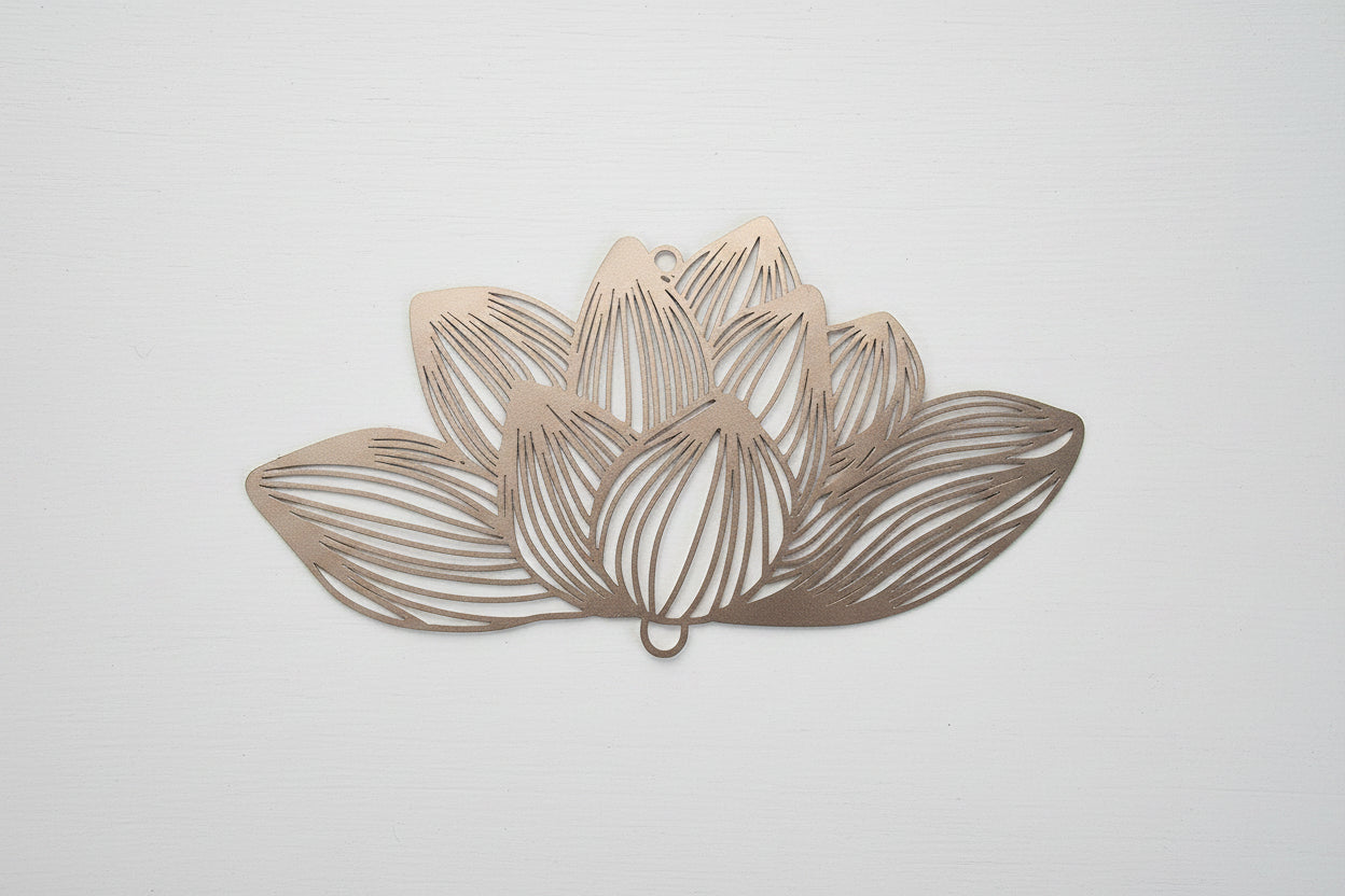 Metal connector pendants