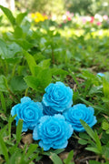 25mm soft flowers - 10 for £1.50