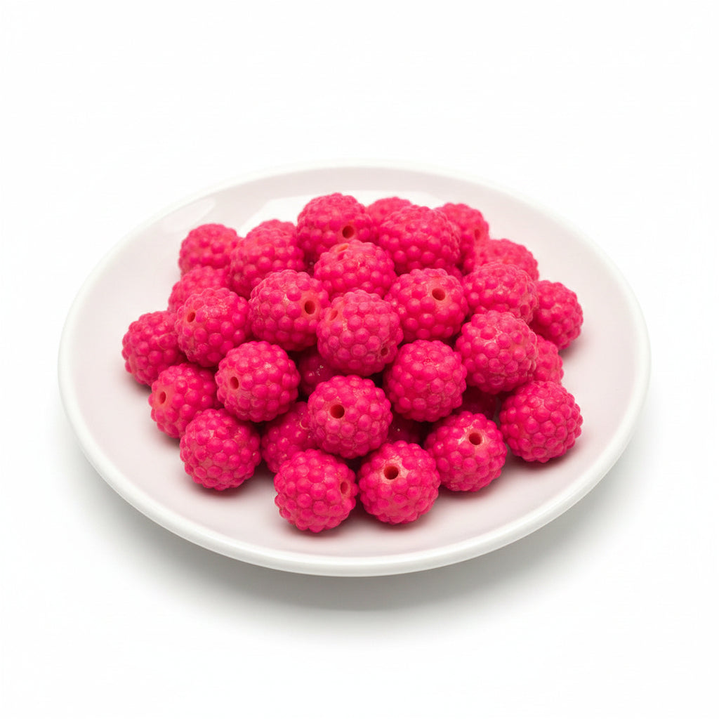 16mm neon colour beads set of 6 for jewellery making | Beadtacular