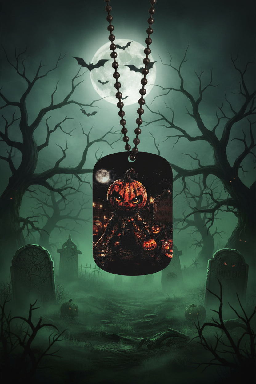 "Acrylic horror tag pendant DIY jewellery"